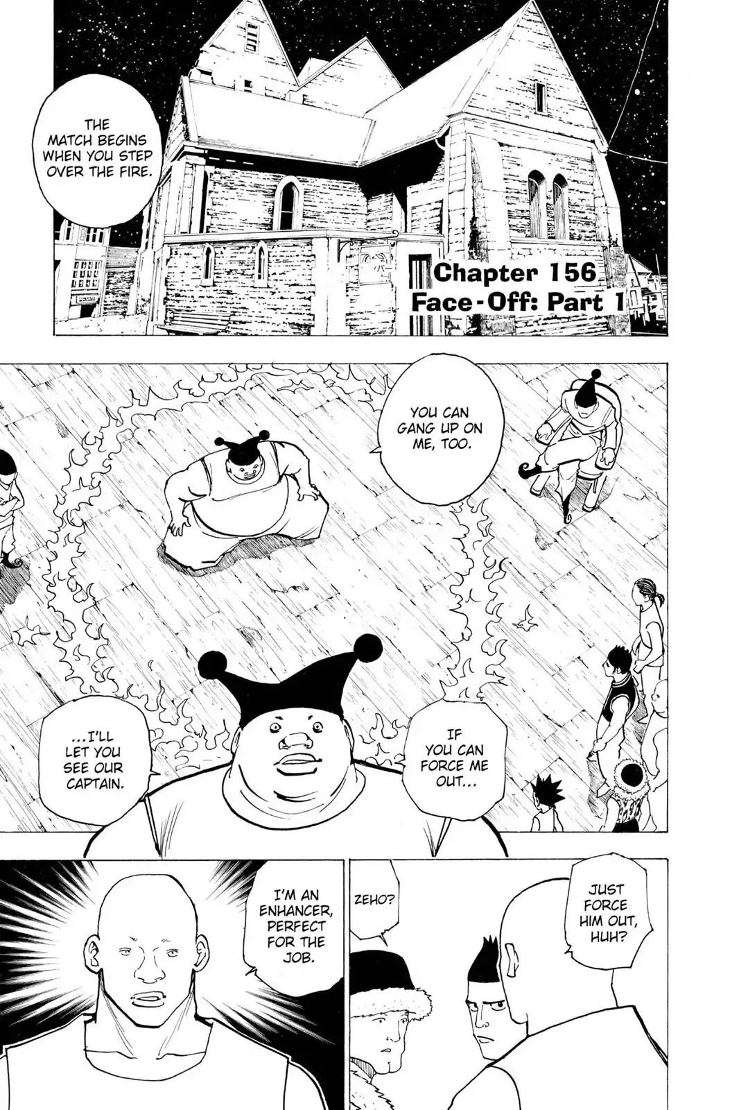 Hunter X Hunter chapter 156 page 1