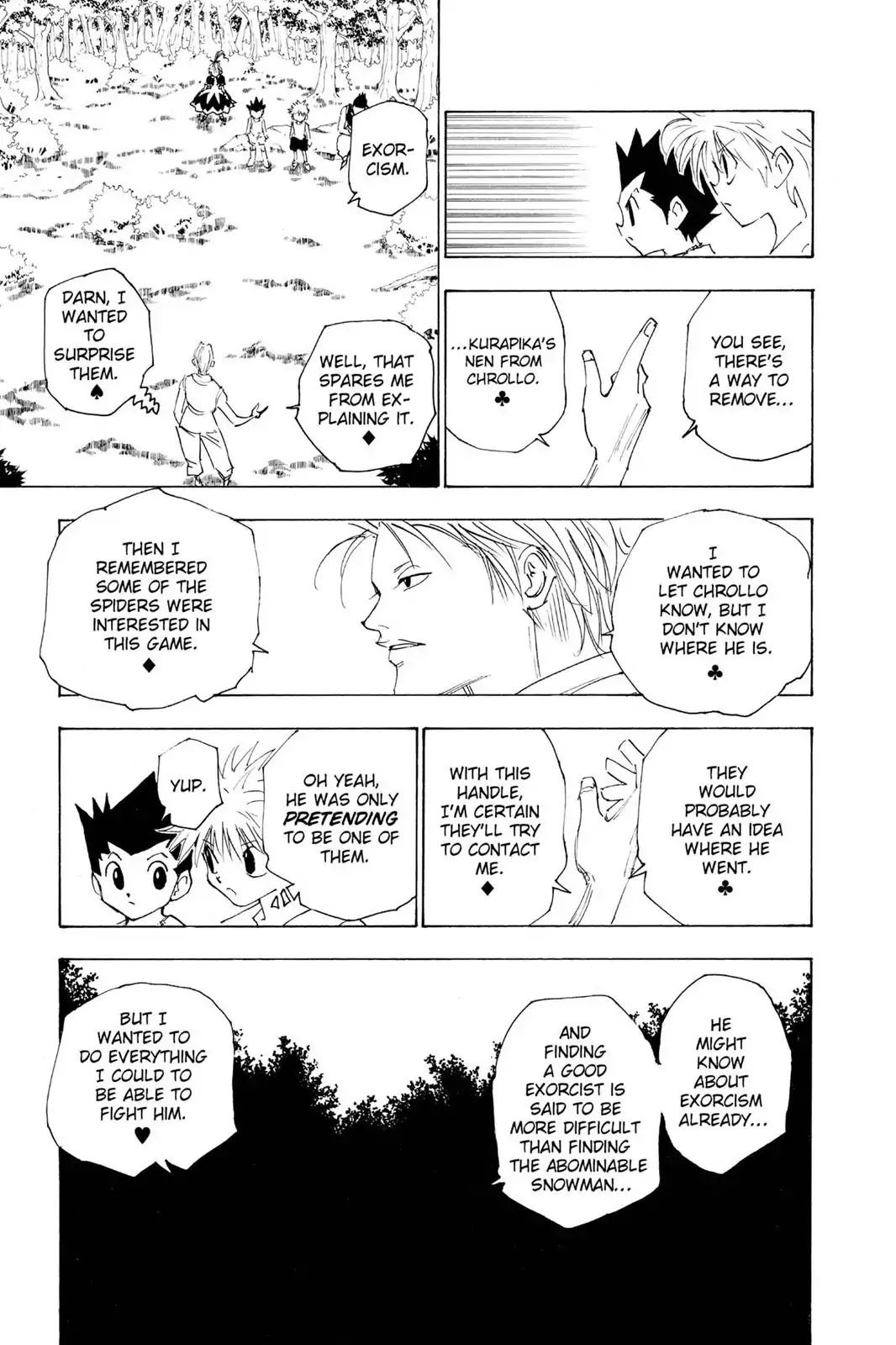 Hunter X Hunter chapter 158 page 13