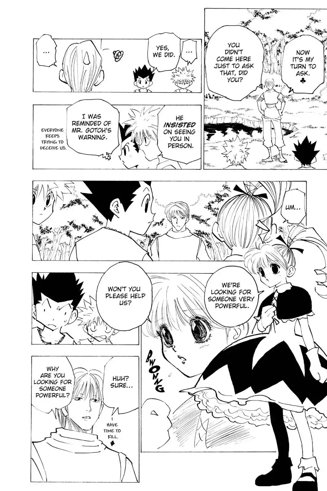 Hunter X Hunter chapter 158 page 14