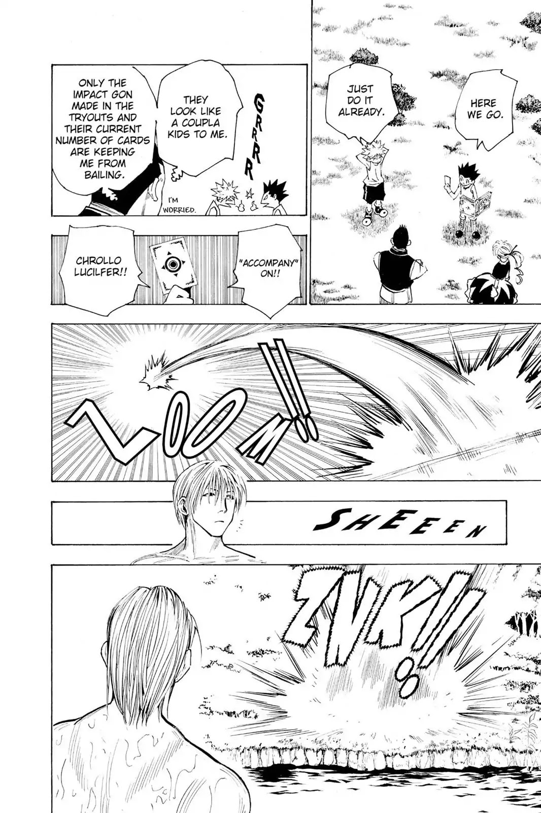 Hunter X Hunter chapter 158 page 8