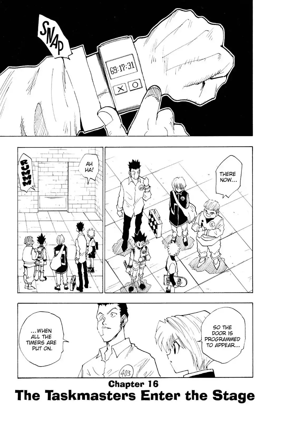 Hunter X Hunter chapter 16 page 1