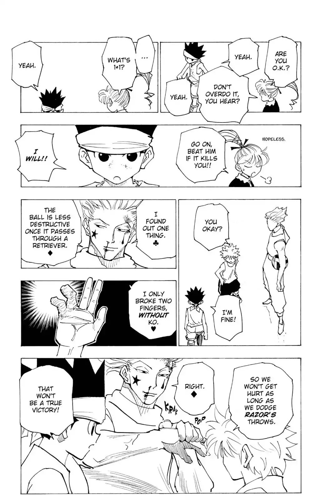 Hunter X Hunter chapter 164 page 19