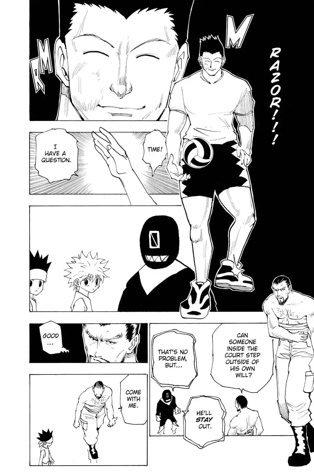 Hunter X Hunter chapter 166 page 6