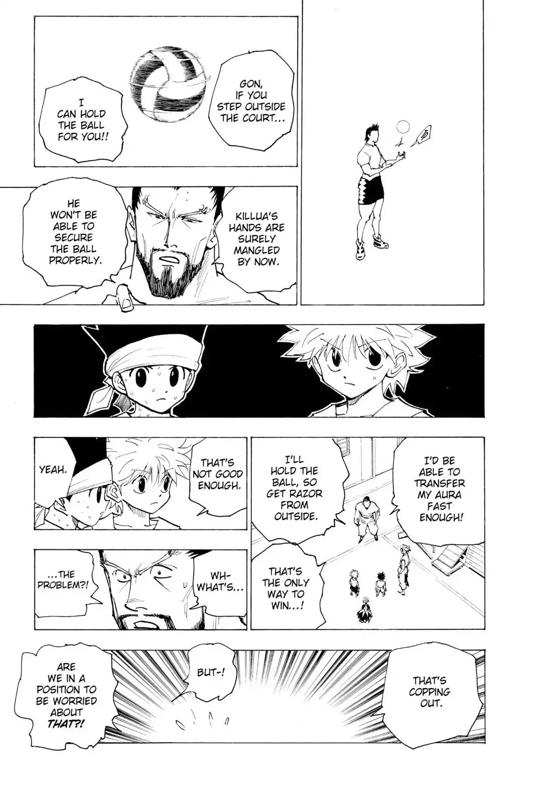 Hunter X Hunter chapter 166 page 7