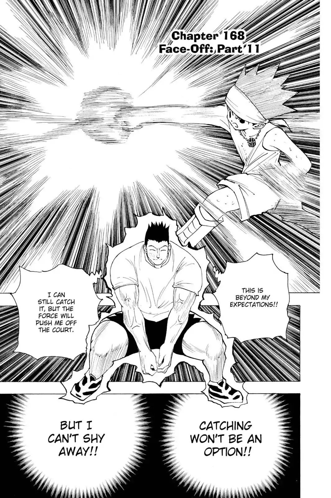 Hunter X Hunter chapter 168 page 1