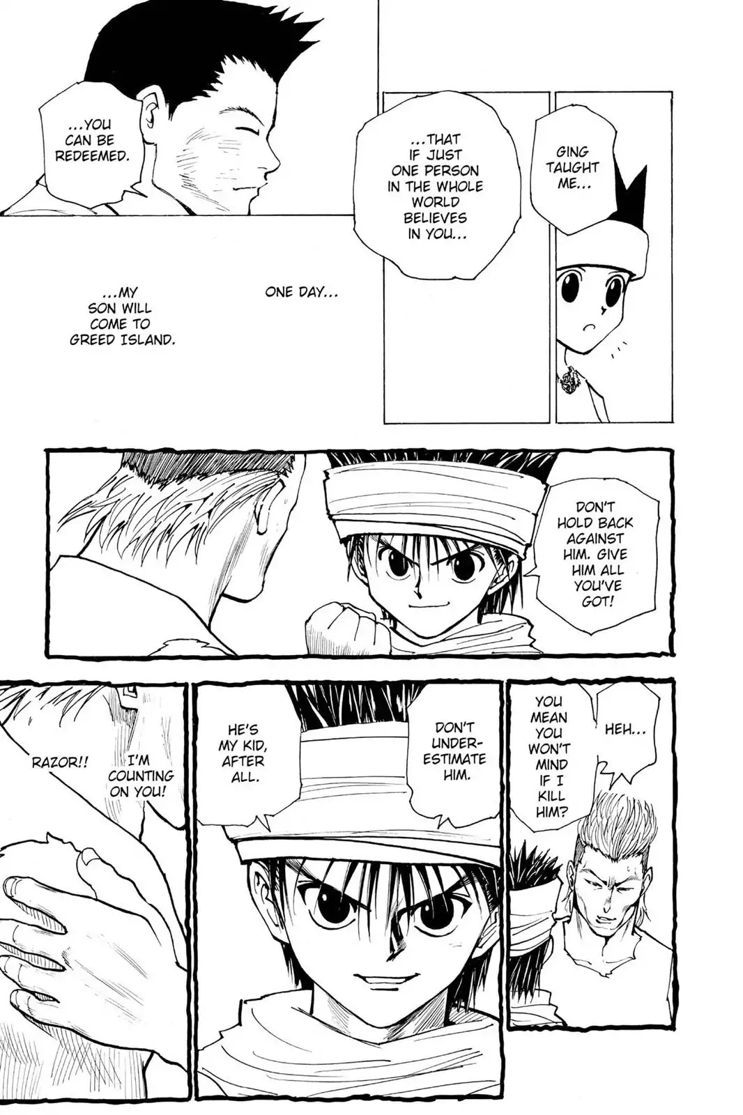 Hunter X Hunter chapter 169 page 3