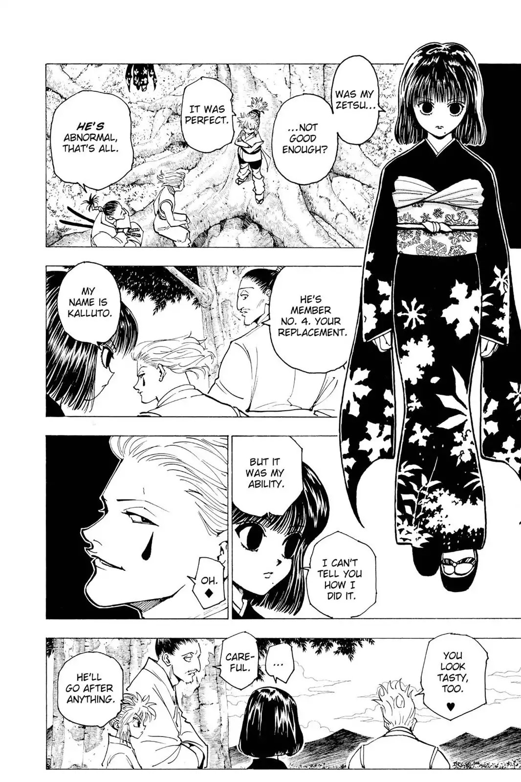 Hunter X Hunter chapter 170 page 12