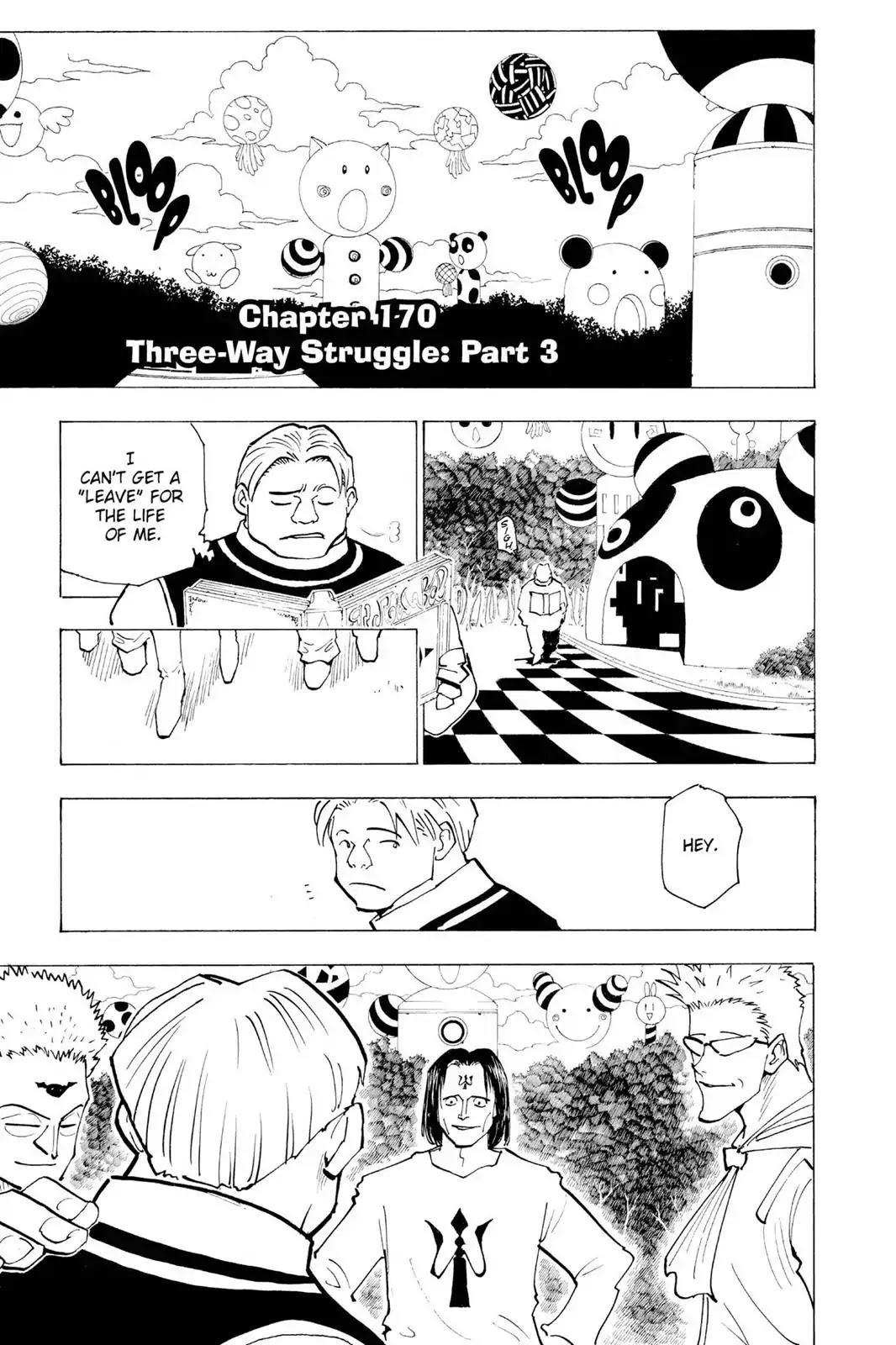 Hunter X Hunter chapter 172 page 1