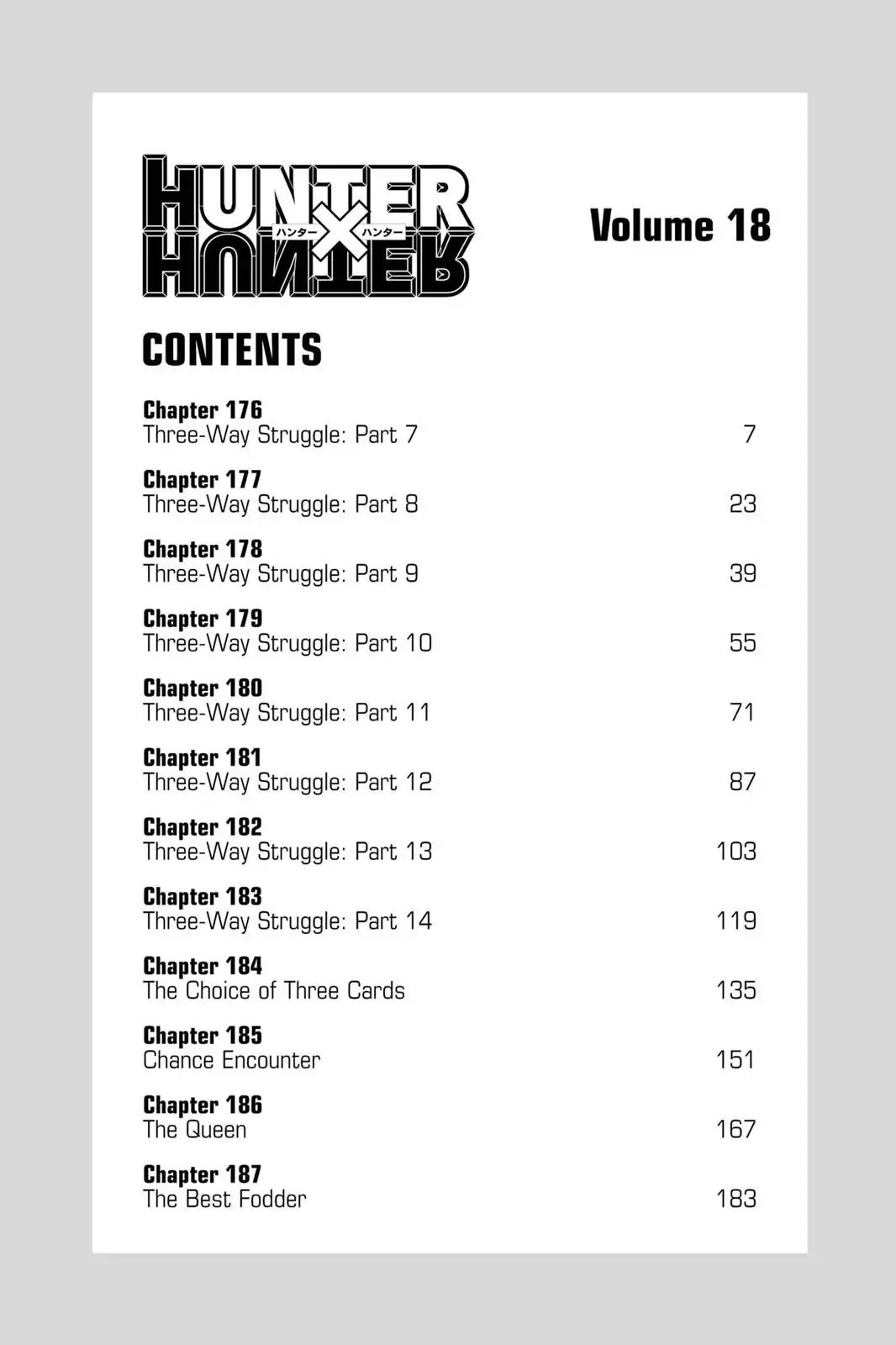 Hunter X Hunter chapter 176 page 6