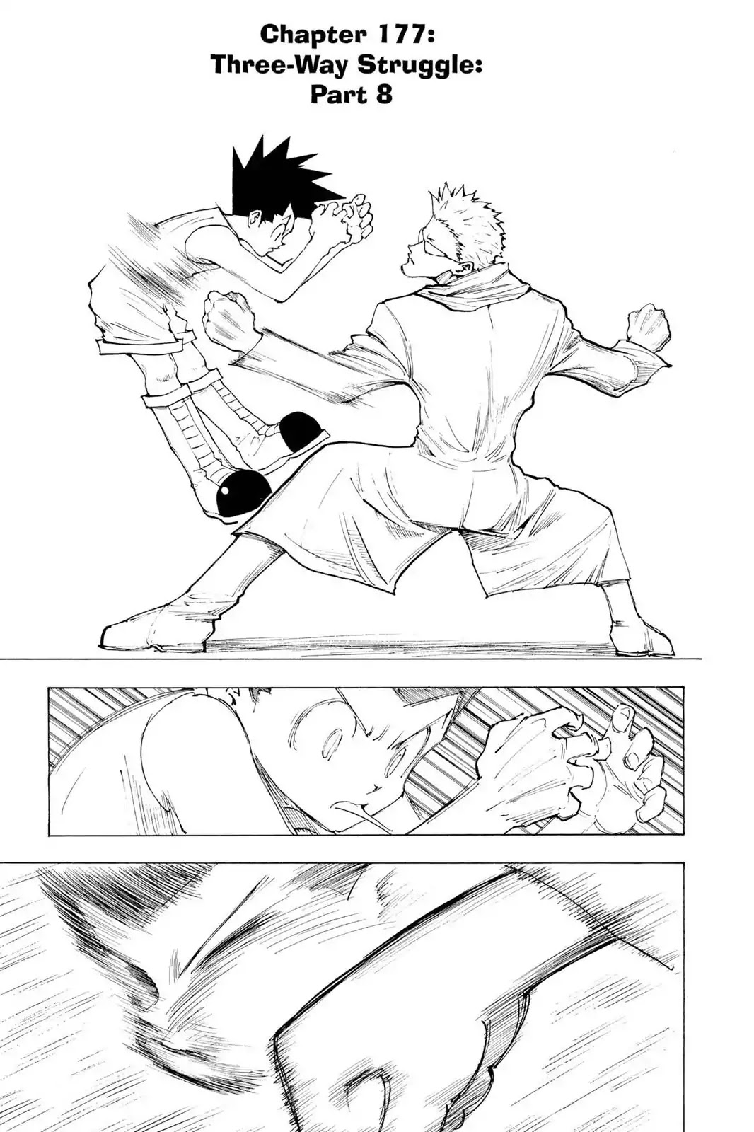 Hunter X Hunter chapter 177 page 1
