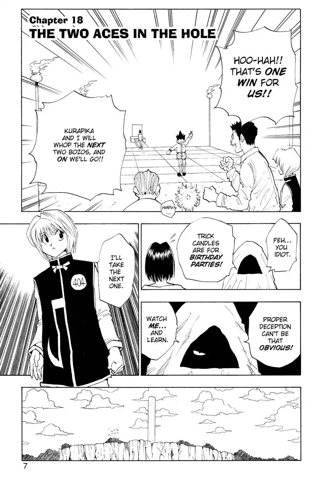 Hunter X Hunter chapter 18 page 8