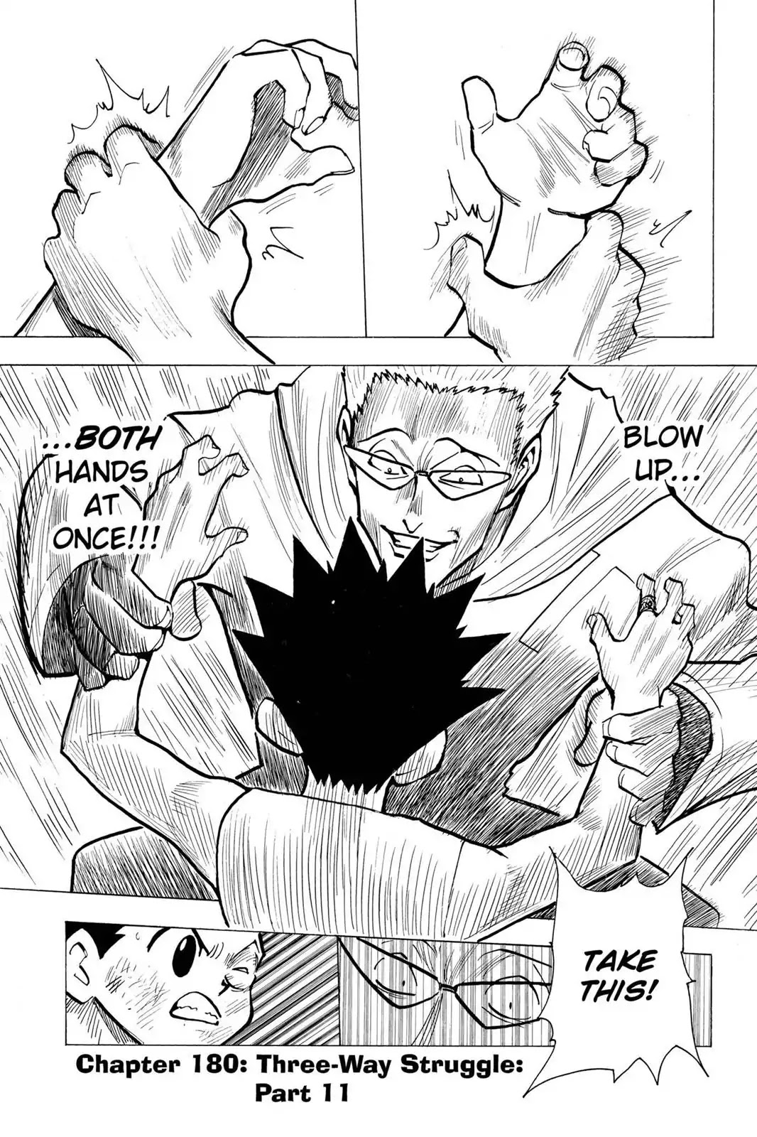 Hunter X Hunter chapter 180 page 1