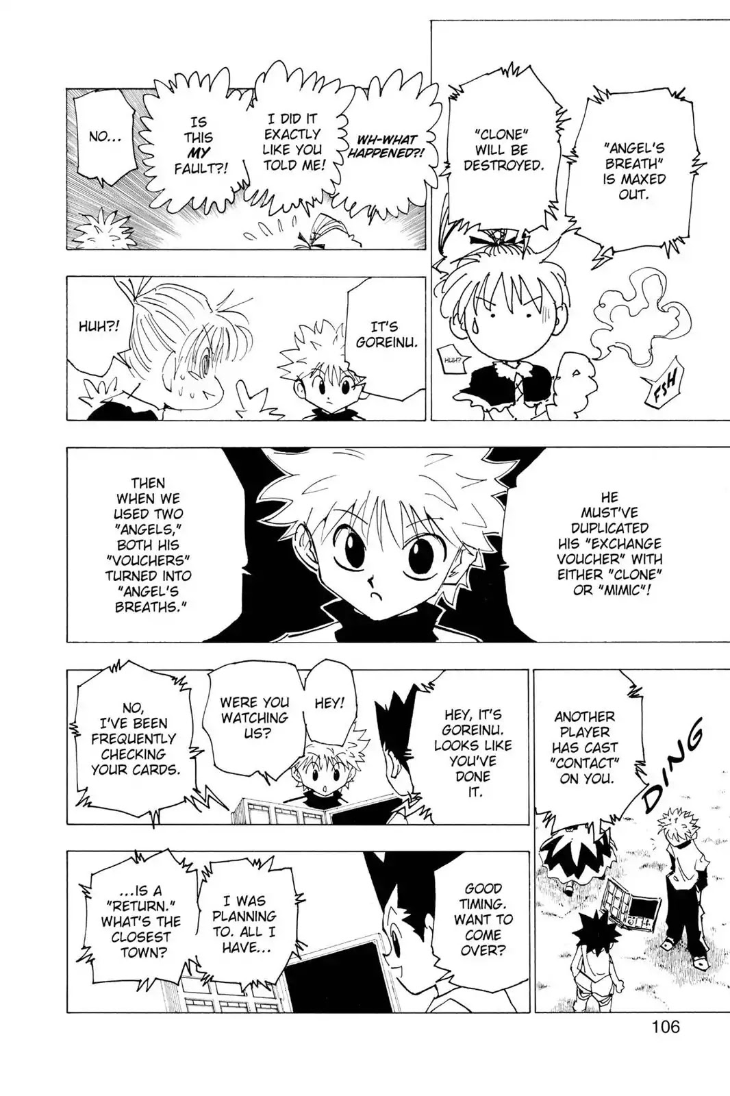 Hunter X Hunter chapter 182 page 4