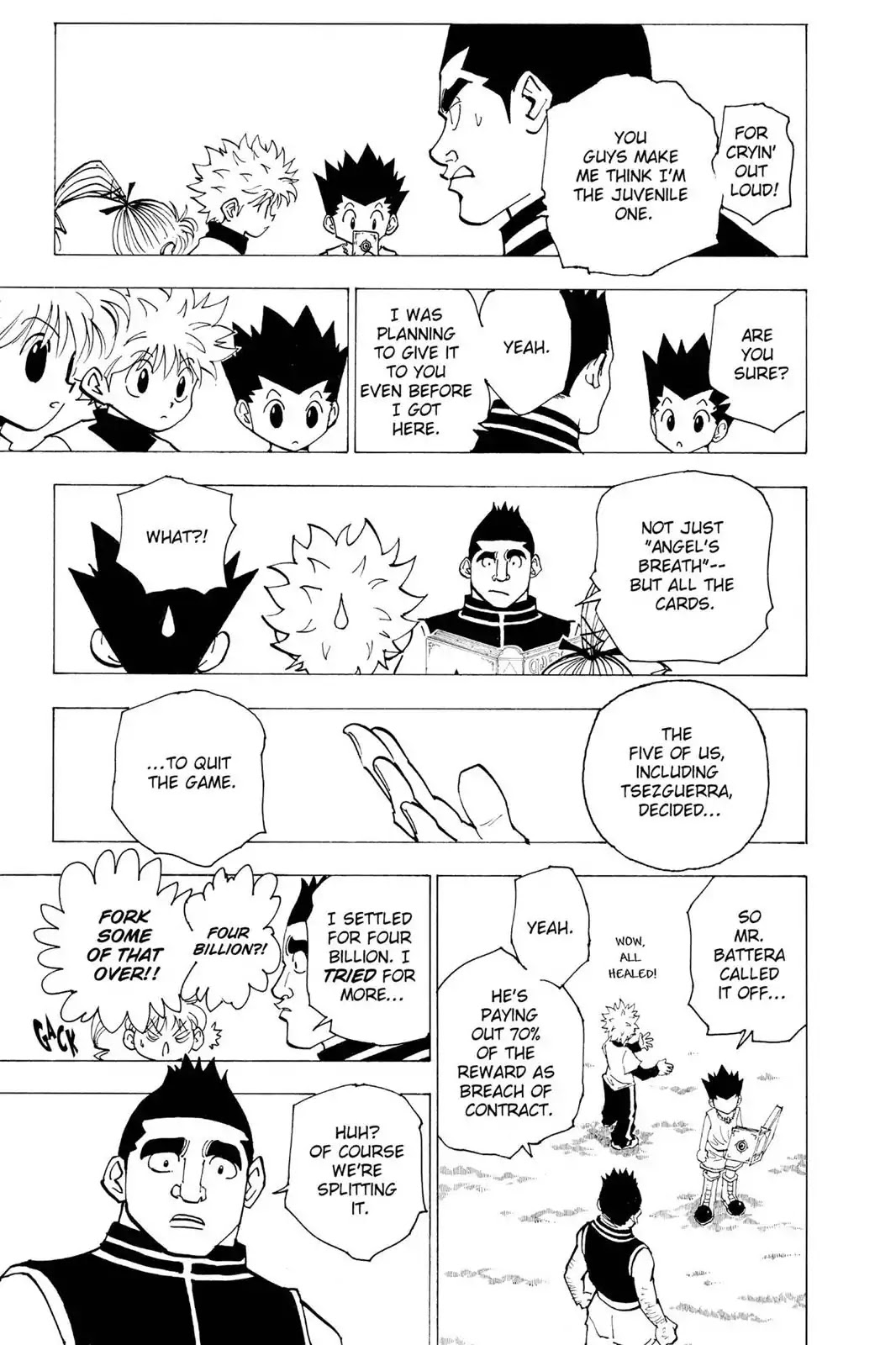 Hunter X Hunter chapter 182 page 9