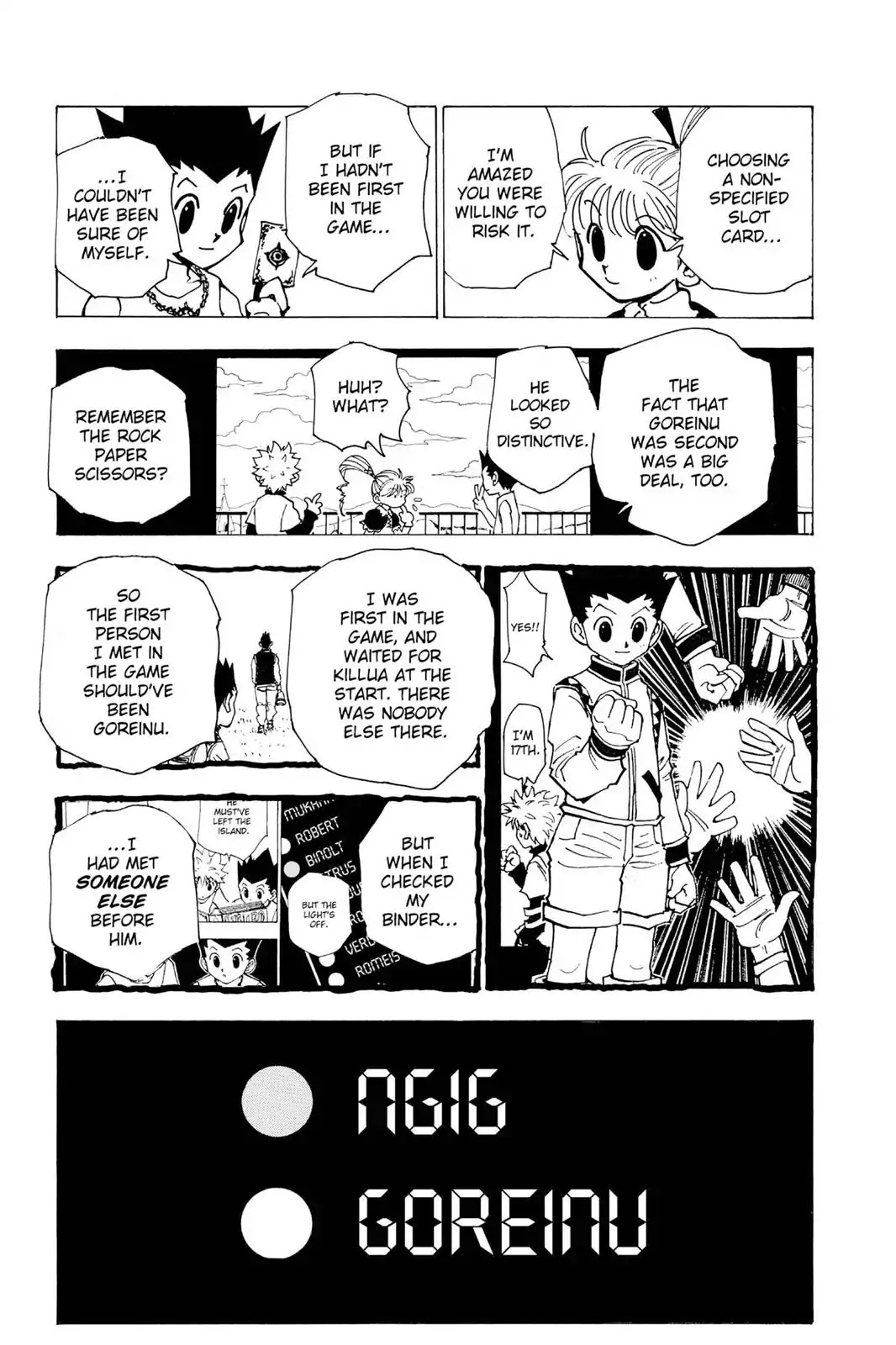 Hunter X Hunter chapter 185 page 5