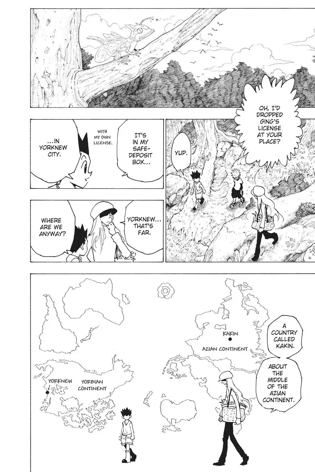 Hunter X Hunter chapter 186 page 4