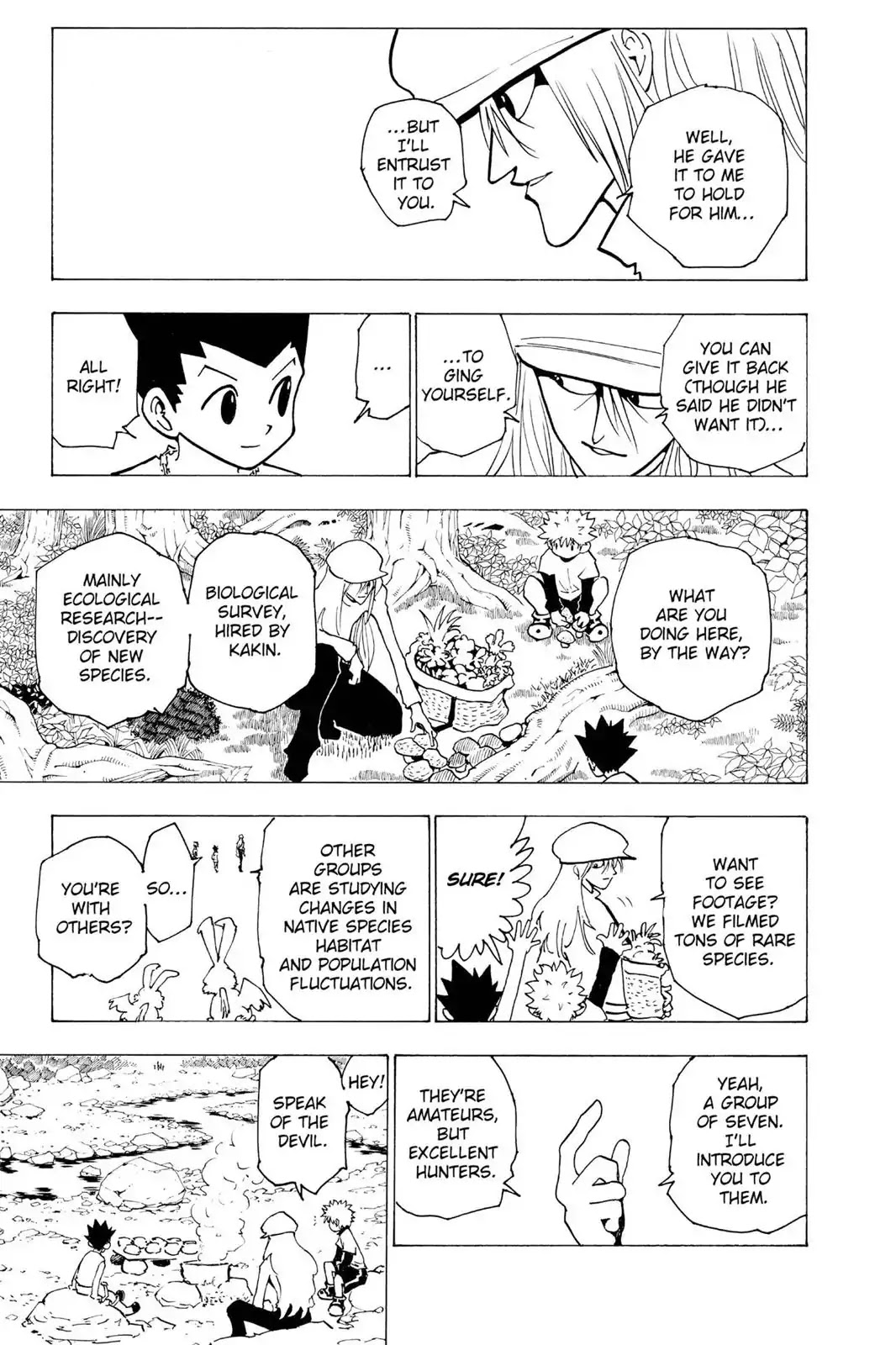 Hunter X Hunter chapter 186 page 5