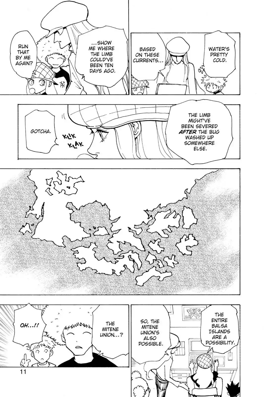 Hunter X Hunter chapter 188 page 11
