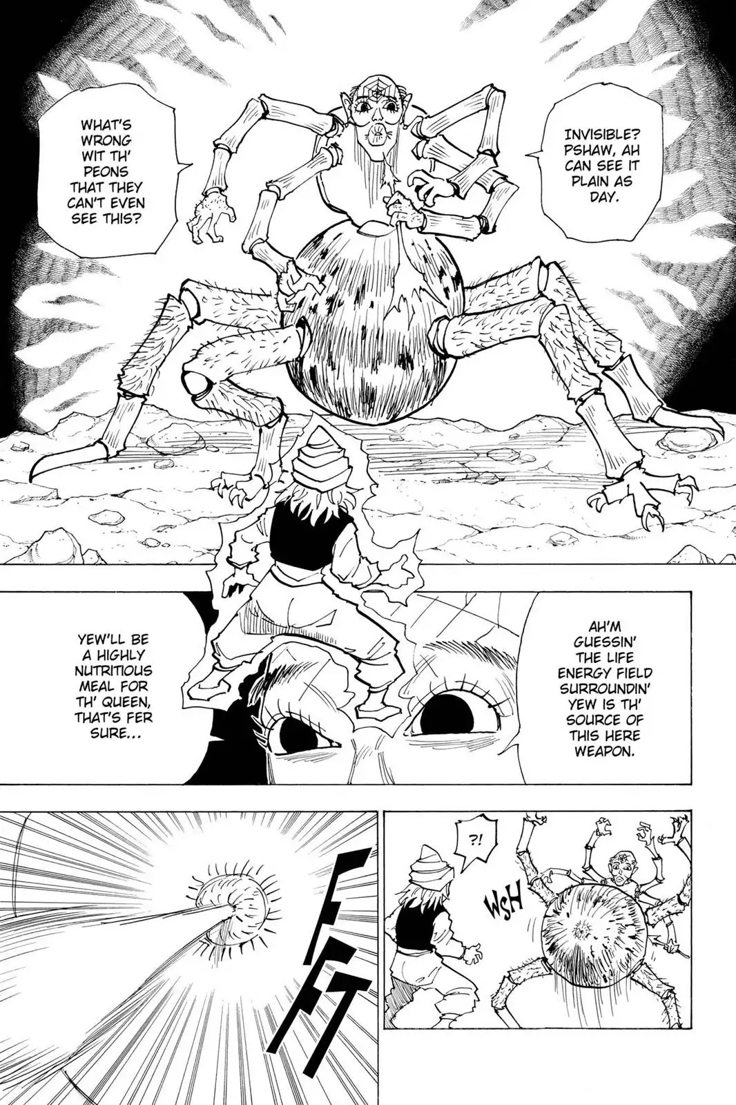 Hunter X Hunter chapter 190 page 7