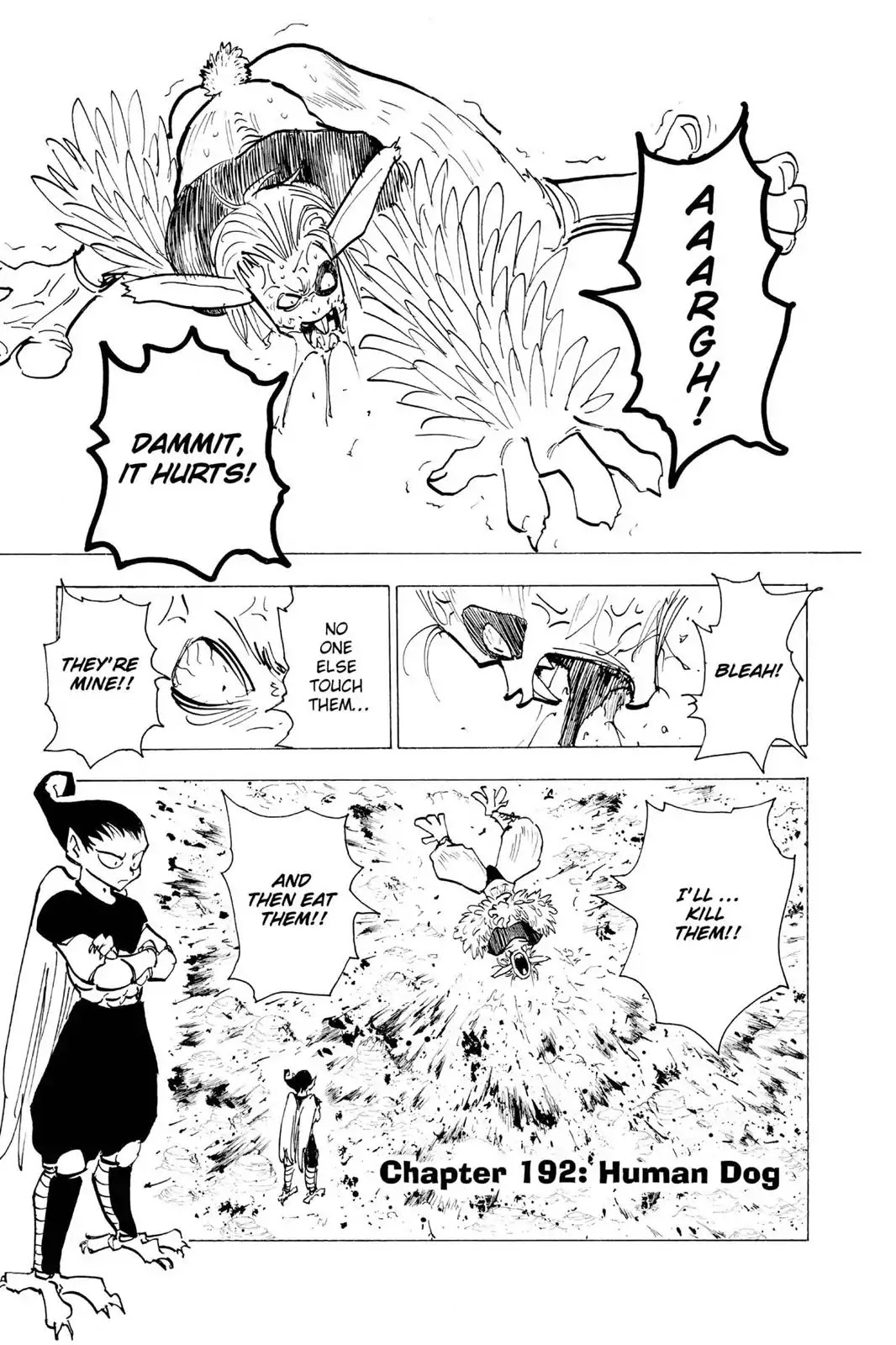 Hunter X Hunter chapter 192 page 1