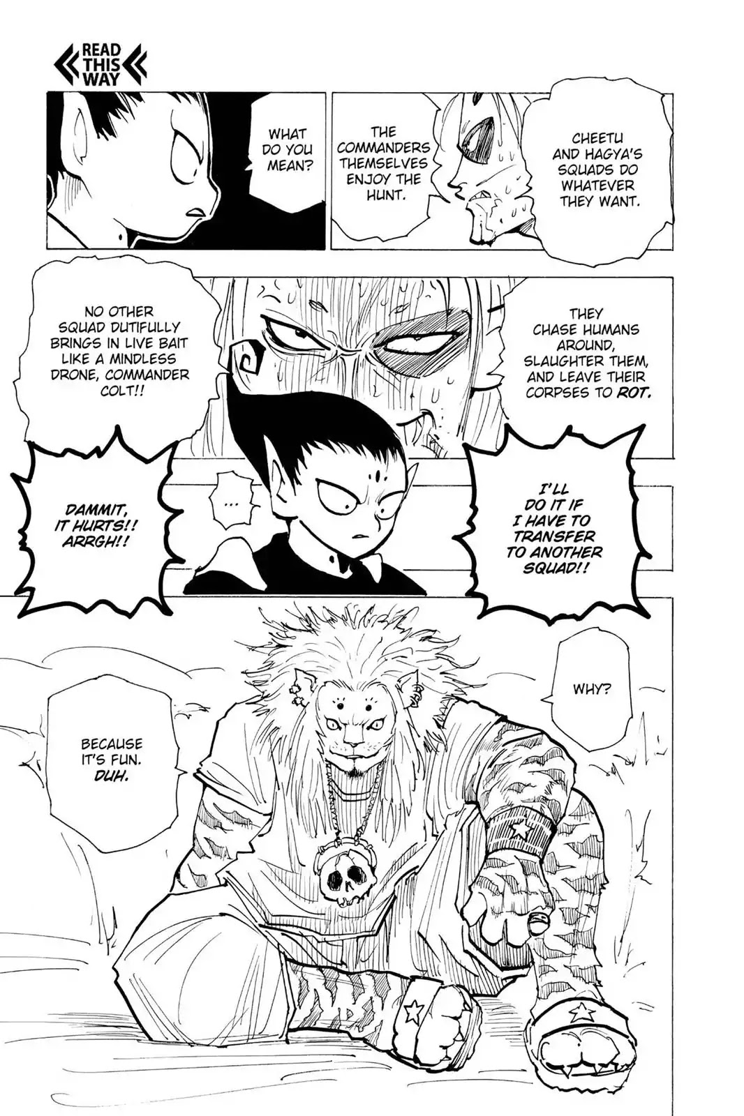 Hunter X Hunter chapter 192 page 3