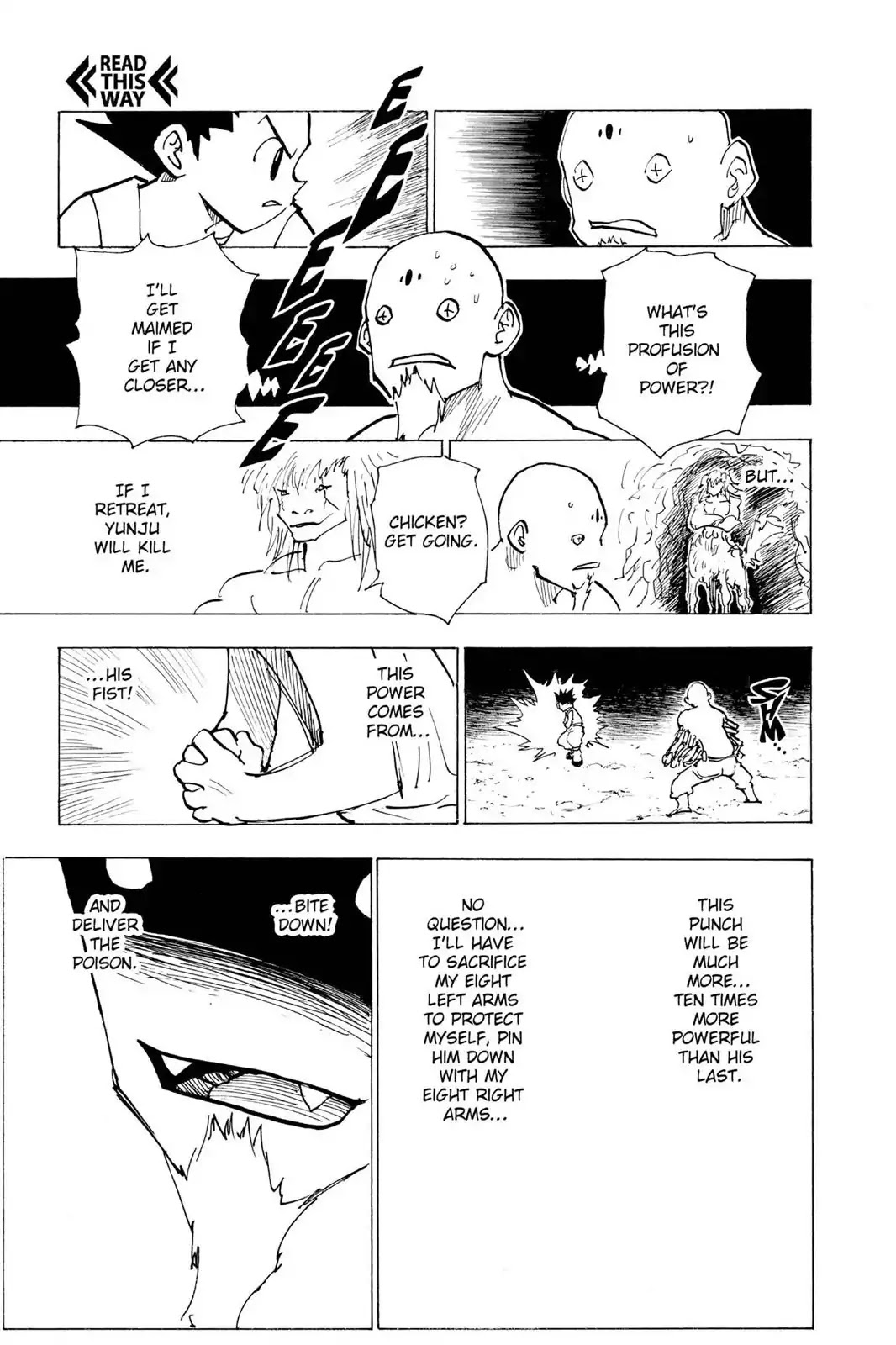 Hunter X Hunter chapter 193 page 9