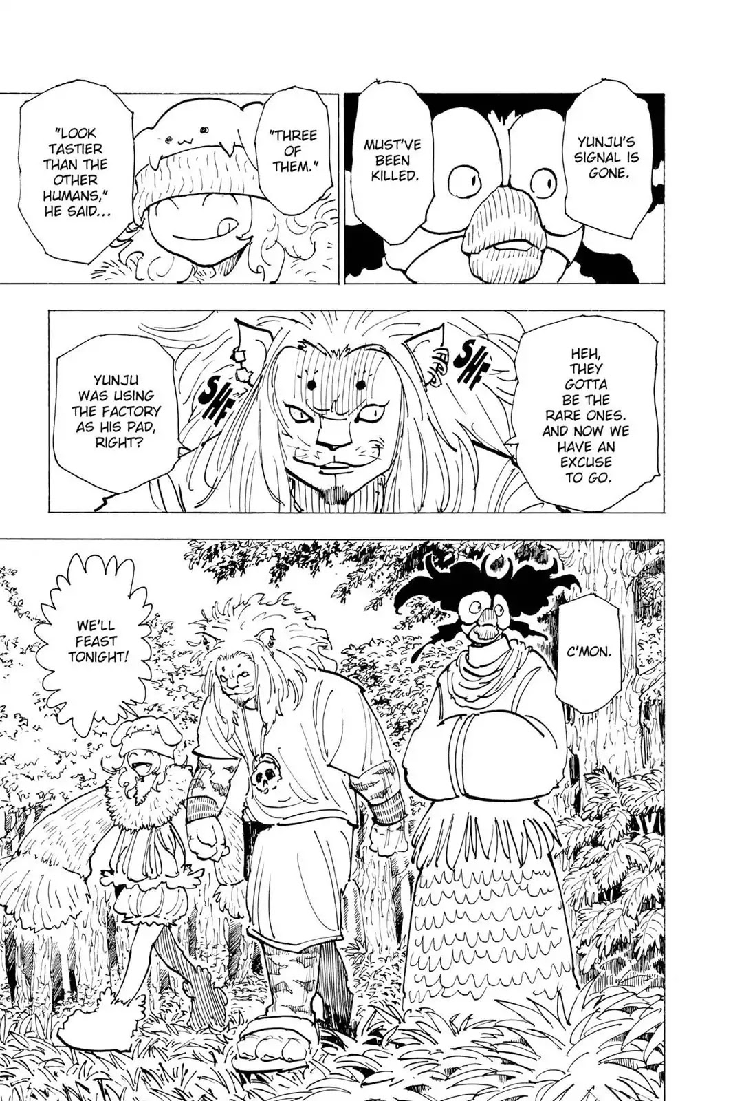 Hunter X Hunter chapter 194 page 4