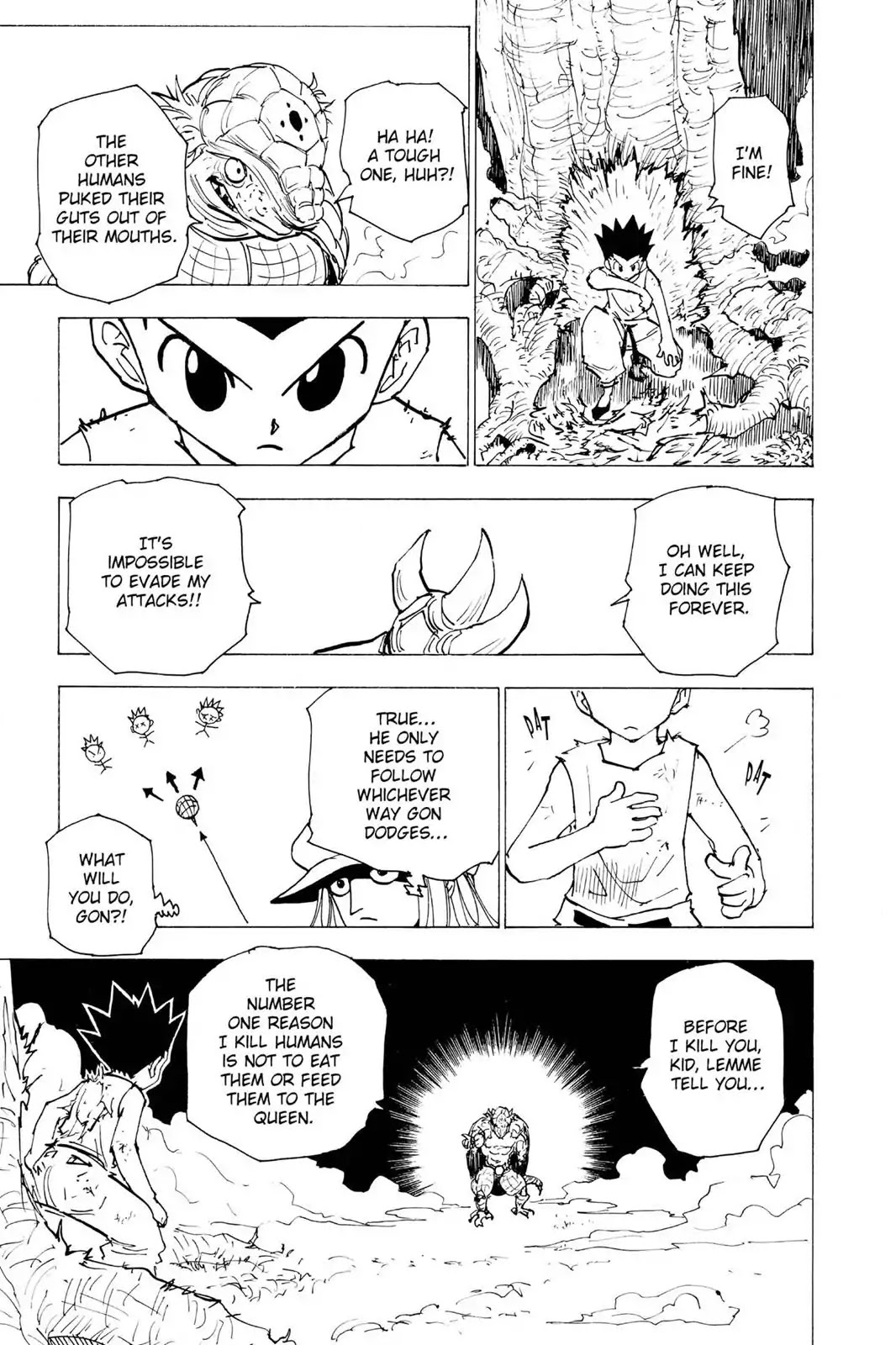 Hunter X Hunter chapter 195 page 8