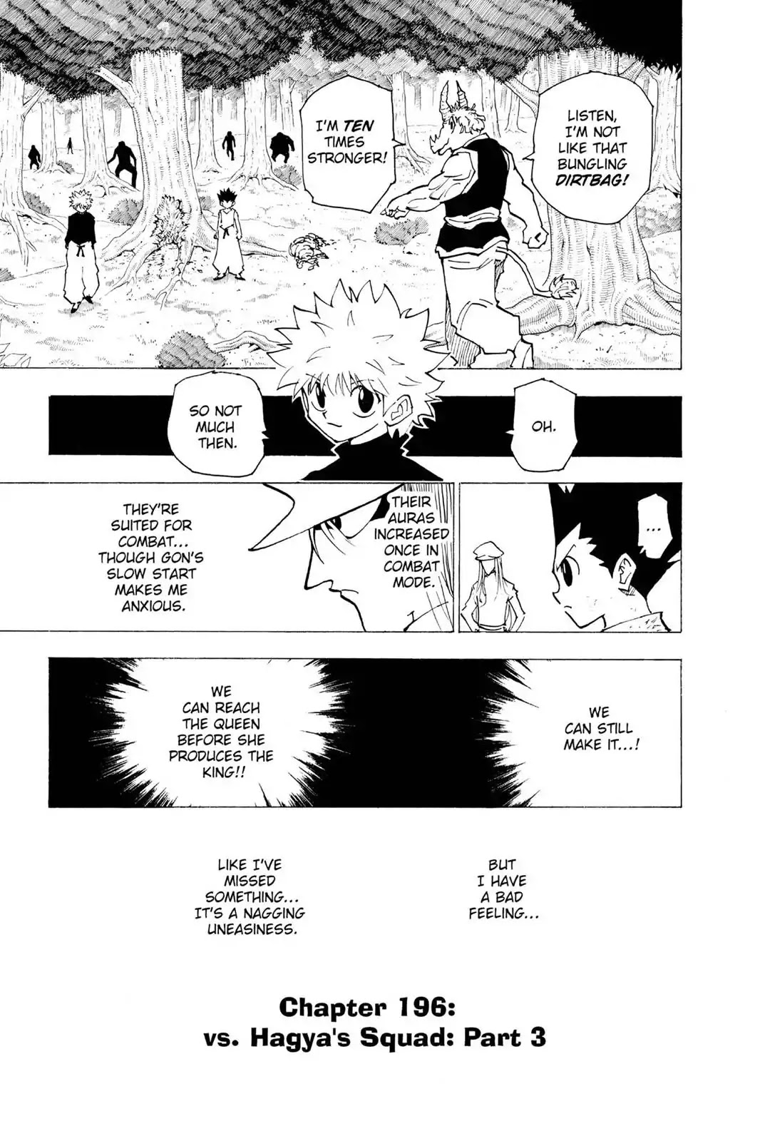 Hunter X Hunter chapter 196 page 1