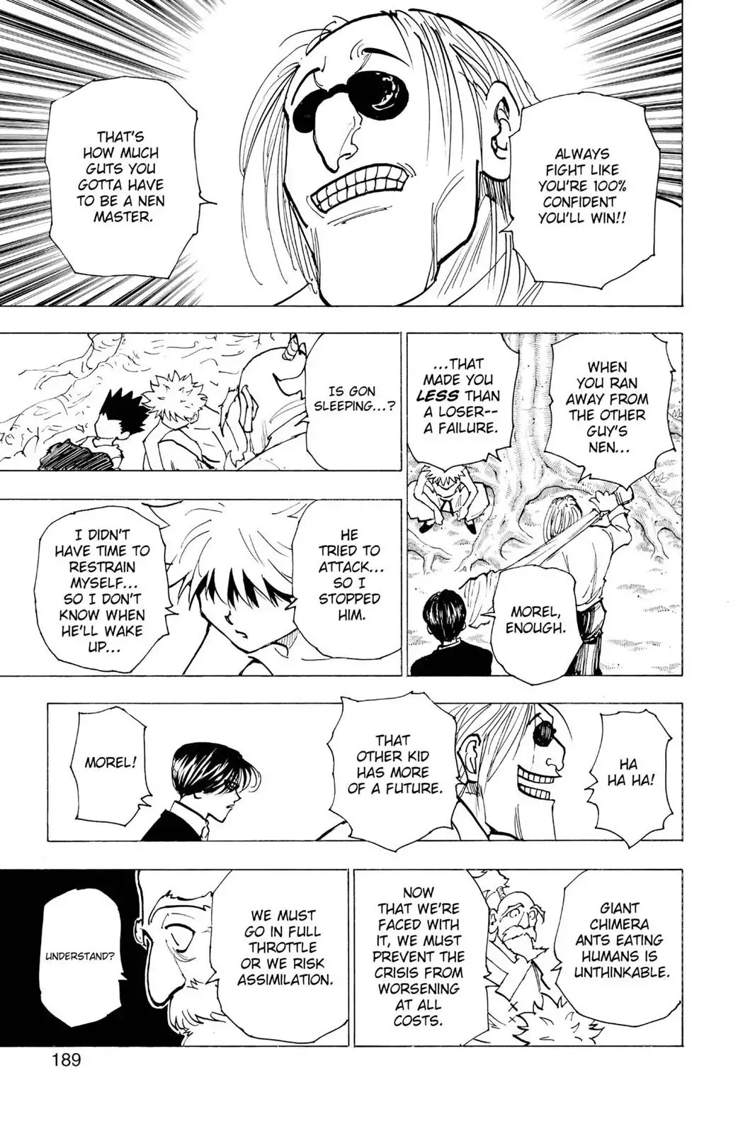 Hunter X Hunter chapter 199 page 7