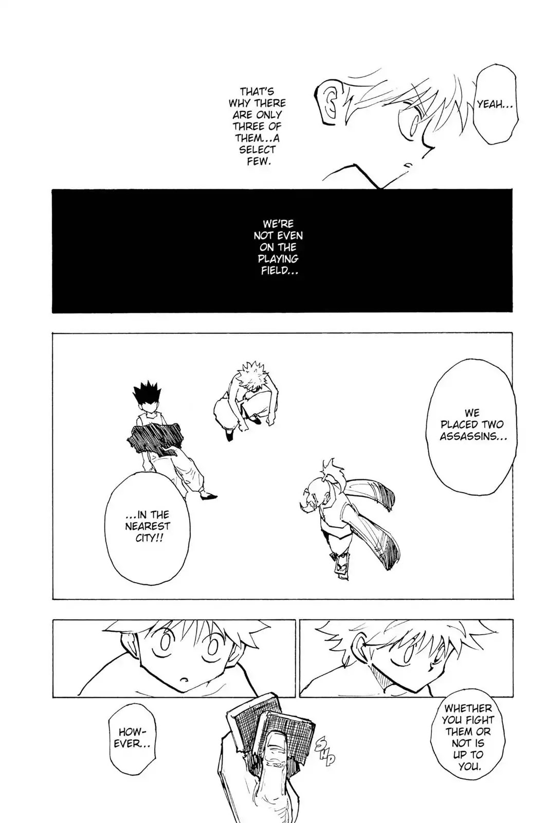 Hunter X Hunter chapter 199 page 8