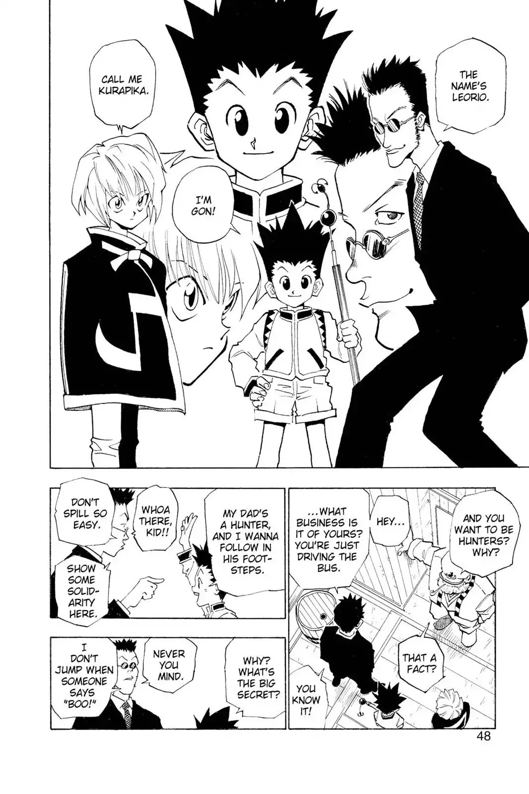 Hunter X Hunter chapter 2 page 10