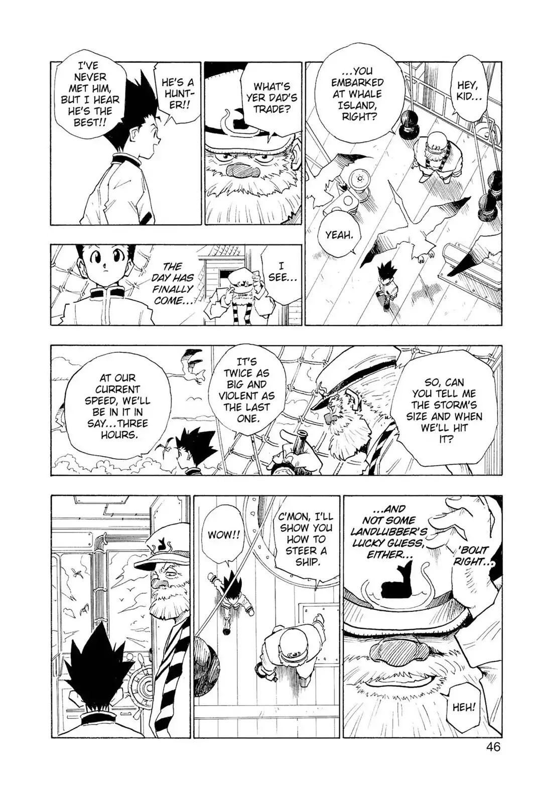 Hunter X Hunter chapter 2 page 8