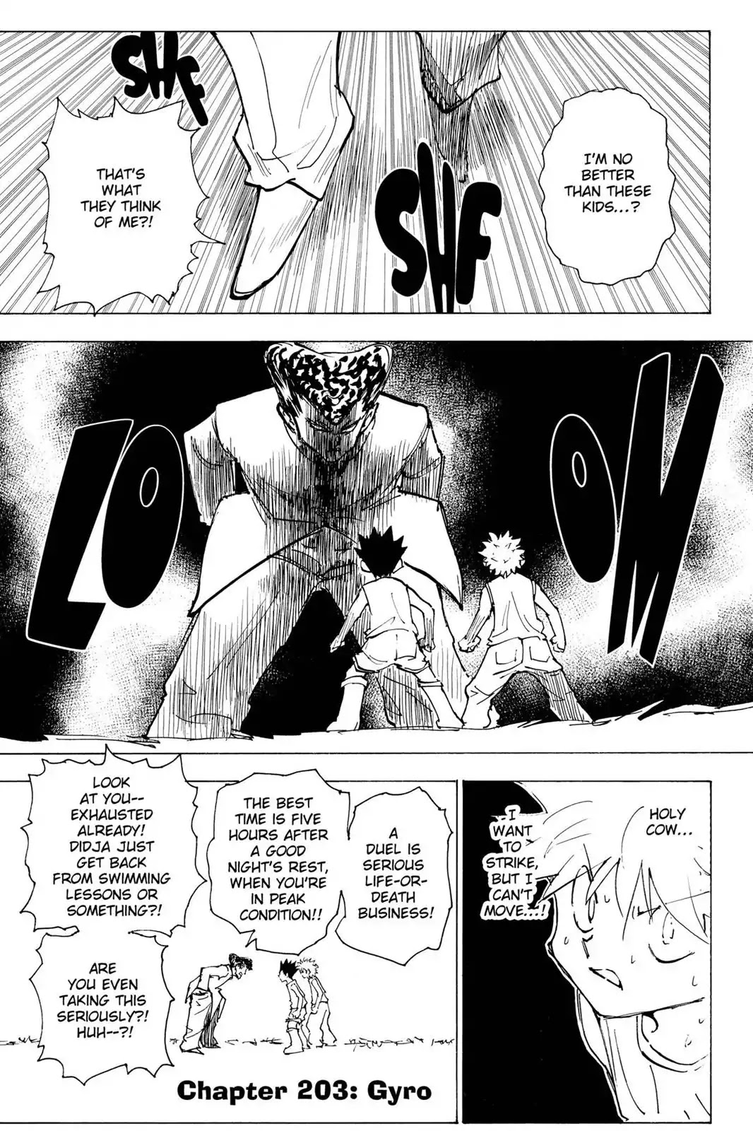 Hunter X Hunter chapter 203 page 1