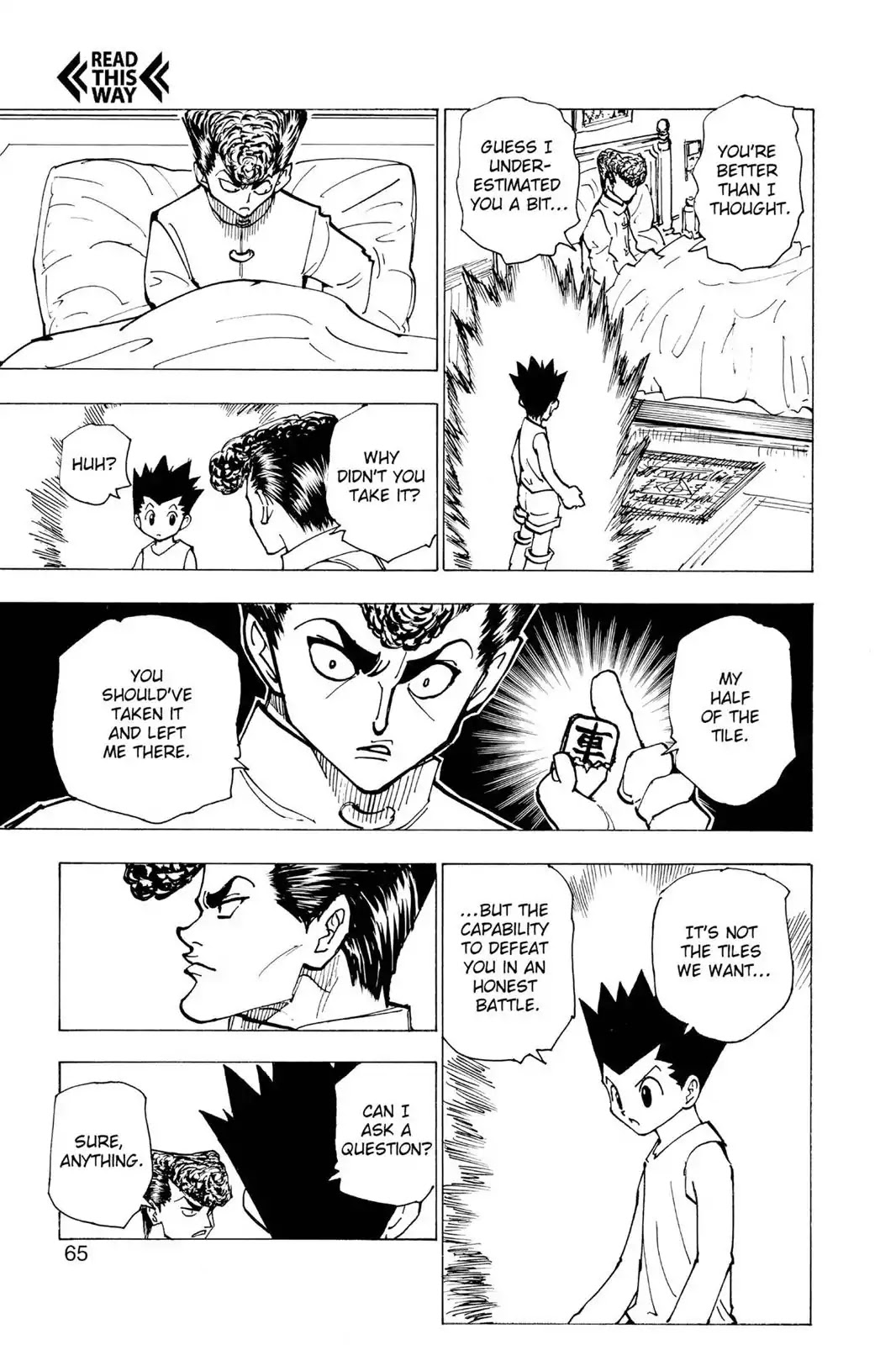 Hunter X Hunter chapter 203 page 10