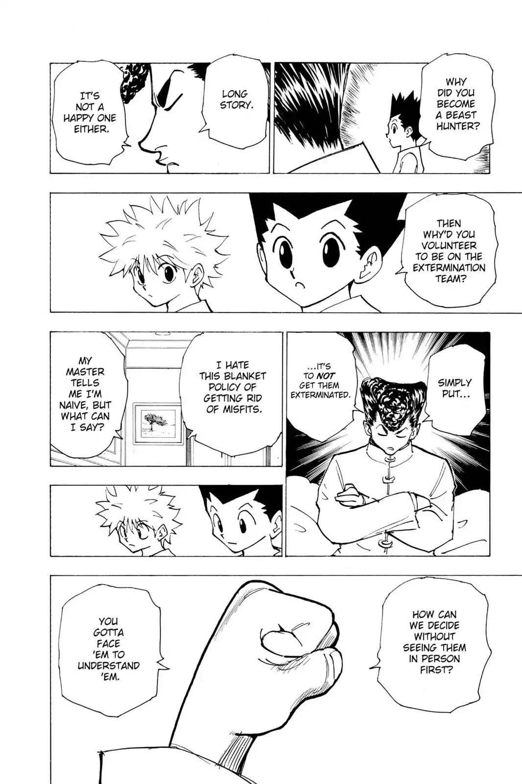 Hunter X Hunter chapter 203 page 11
