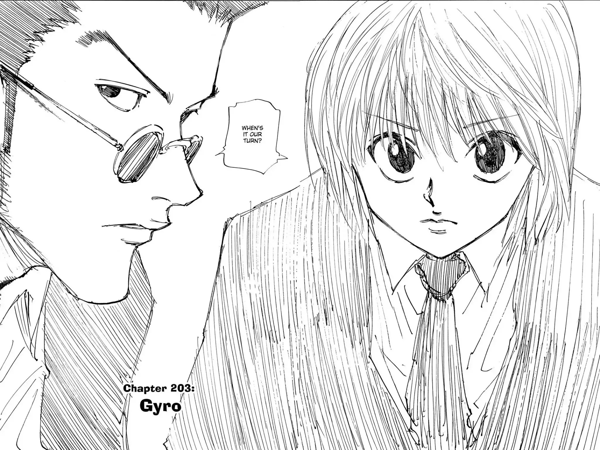 Hunter X Hunter chapter 203 page 2