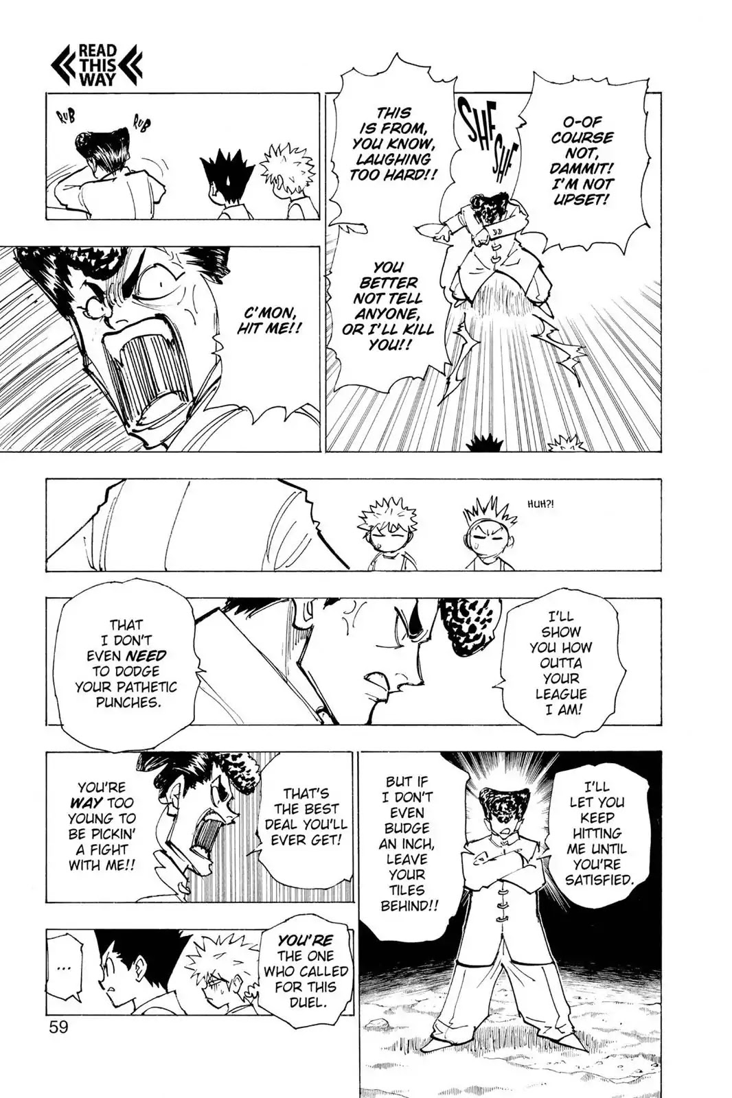 Hunter X Hunter chapter 203 page 4