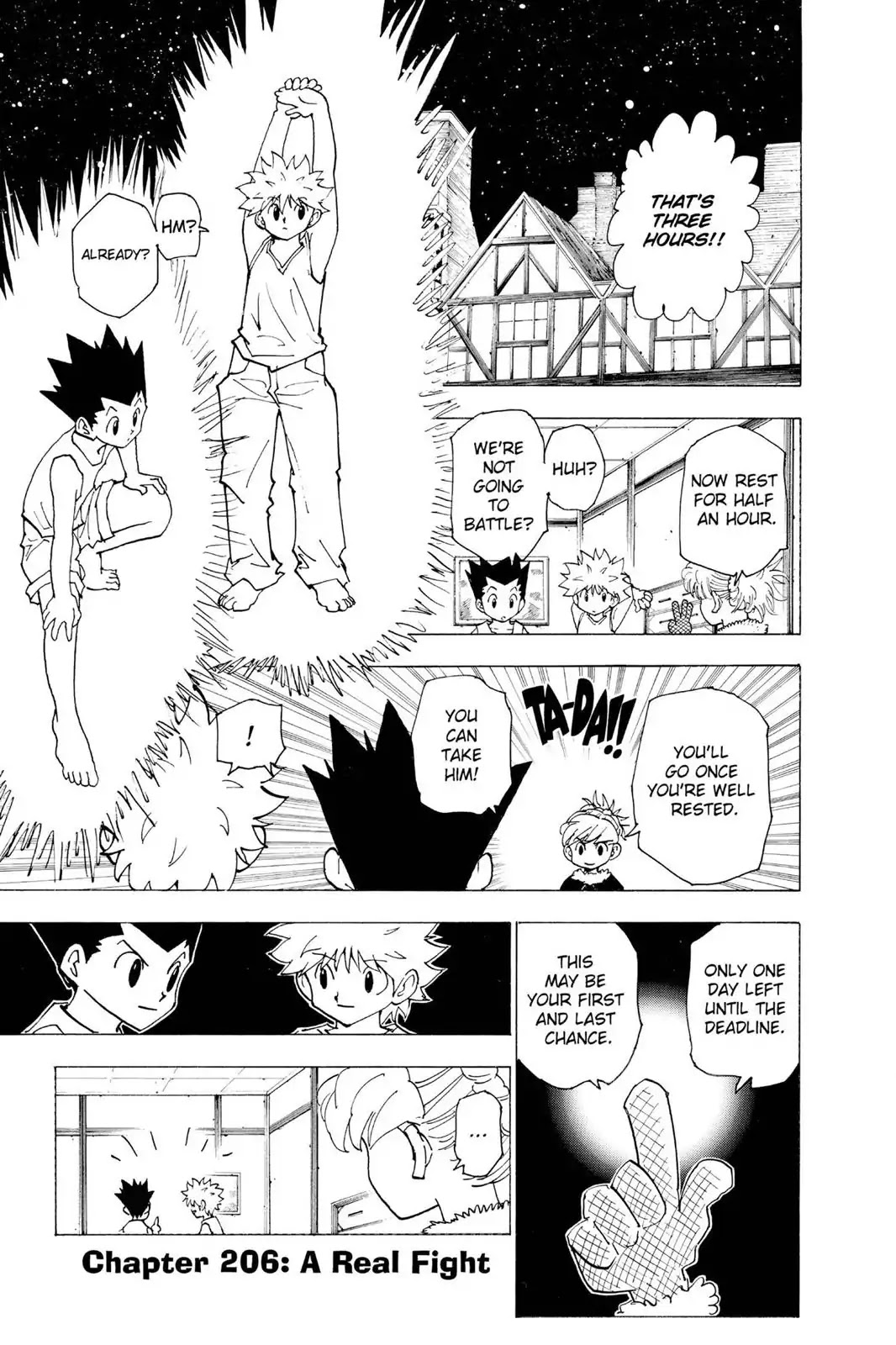 Hunter X Hunter chapter 206 page 1