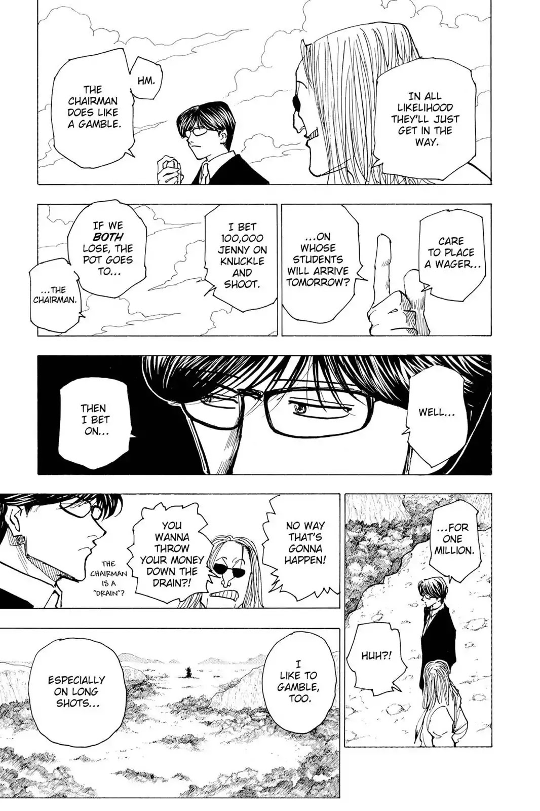 Hunter X Hunter chapter 206 page 12