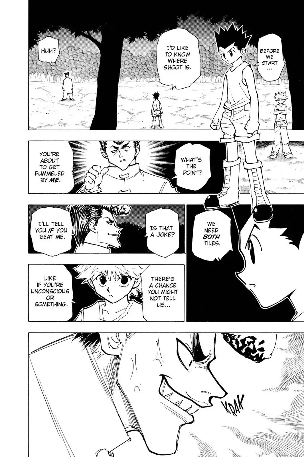 Hunter X Hunter chapter 206 page 5