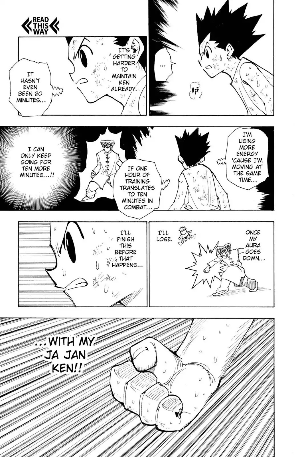 Hunter X Hunter chapter 208 page 9