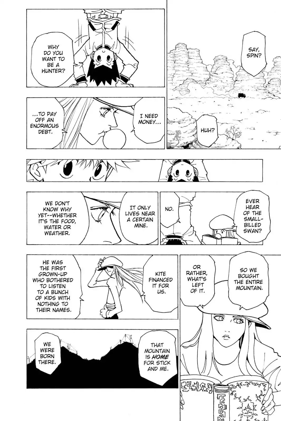 Hunter X Hunter chapter 216 page 4