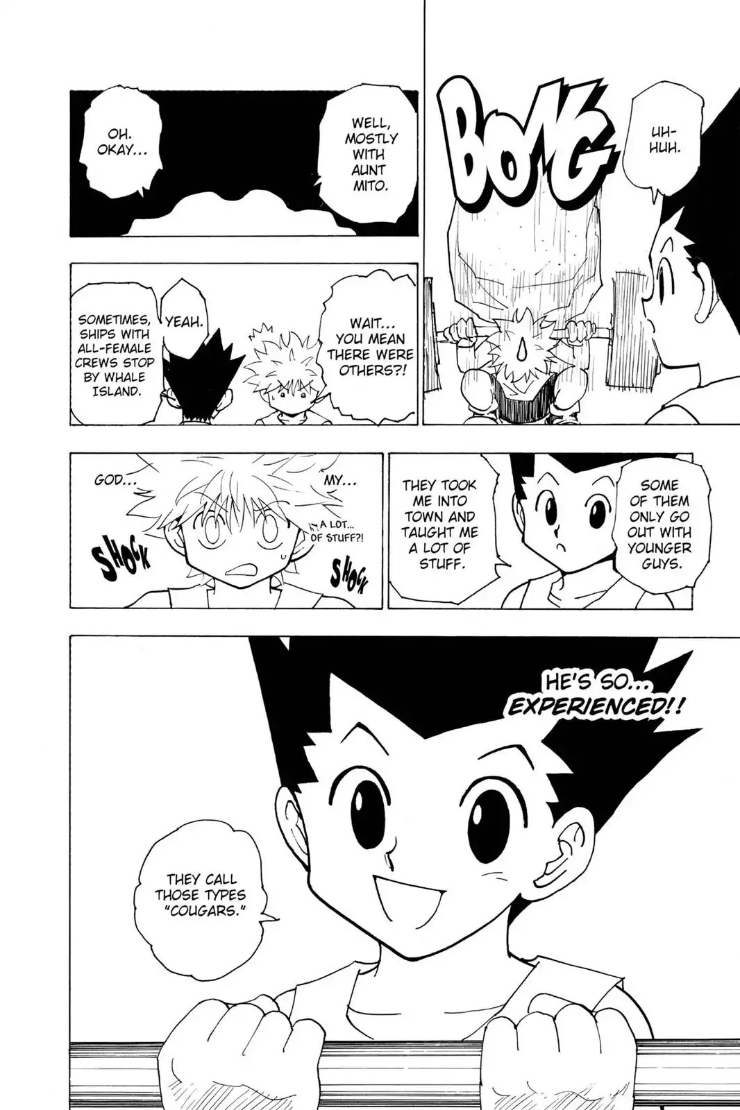 Hunter X Hunter chapter 217 page 12