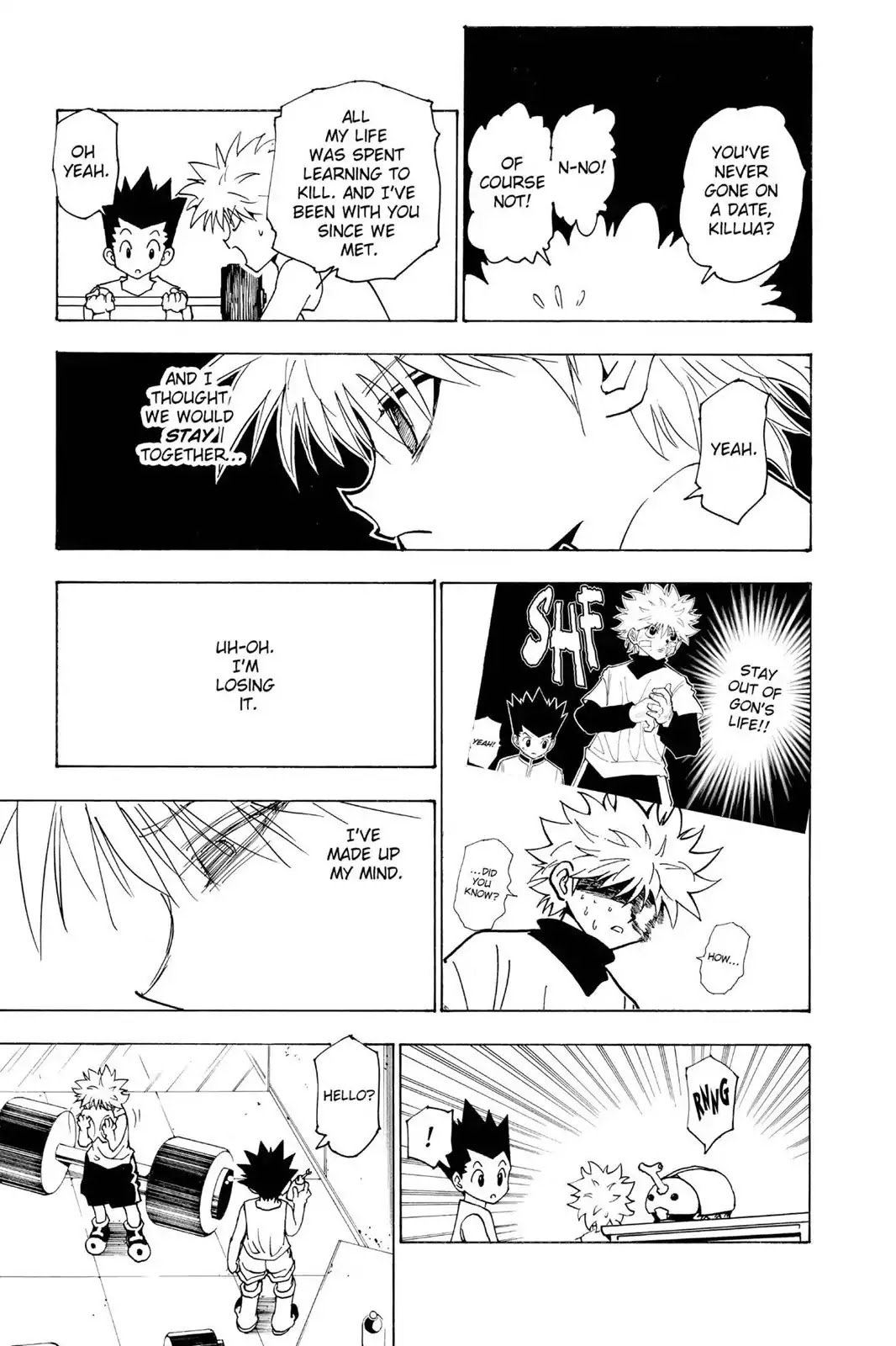 Hunter X Hunter chapter 217 page 13