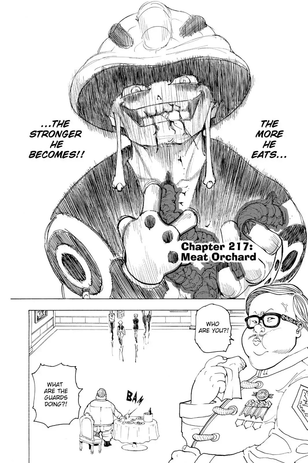Hunter X Hunter chapter 217 page 2