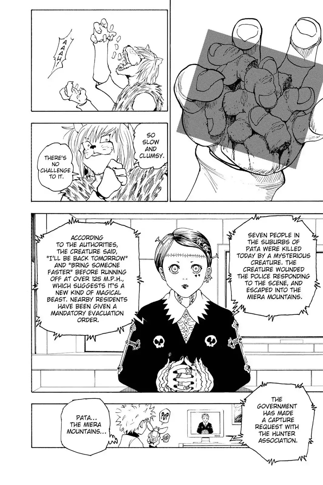 Hunter X Hunter chapter 218 page 6