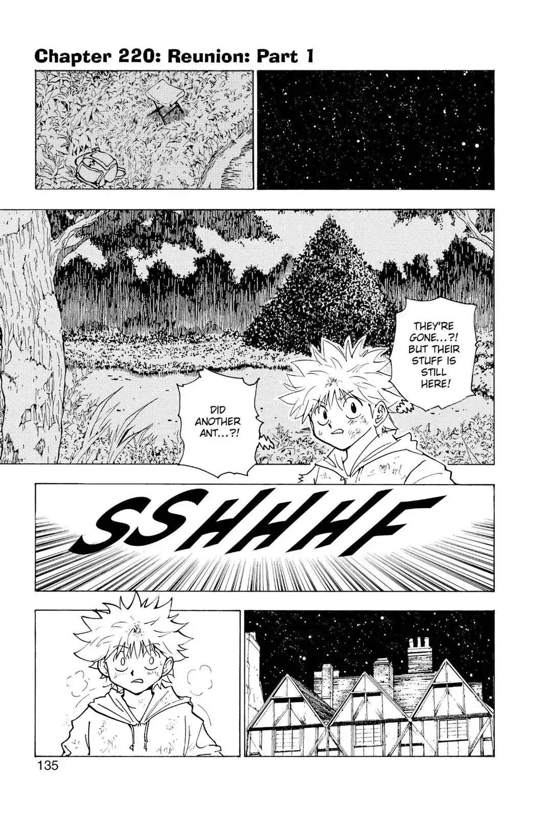 Hunter X Hunter chapter 220 page 1