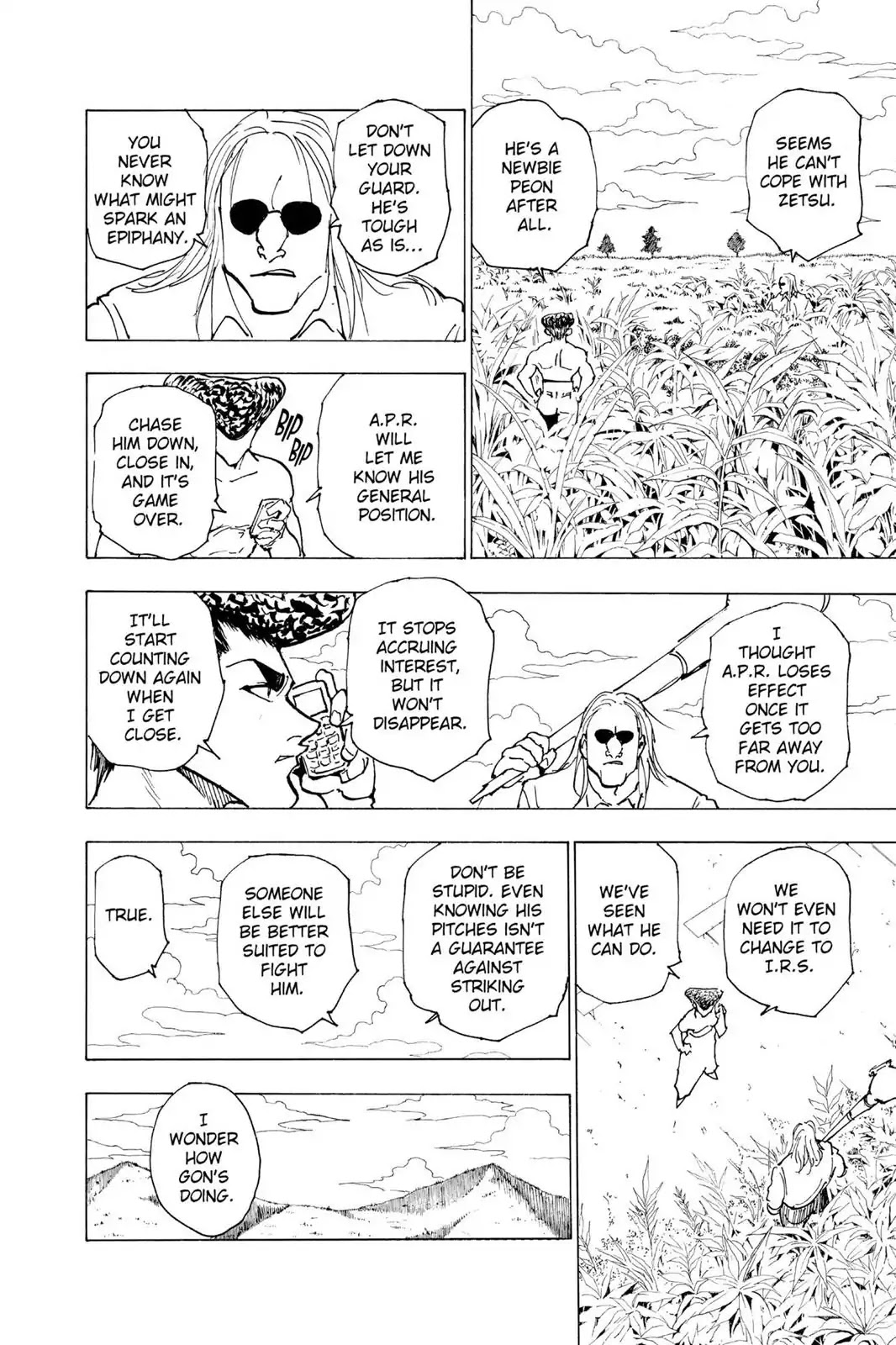 Hunter X Hunter chapter 221 page 14