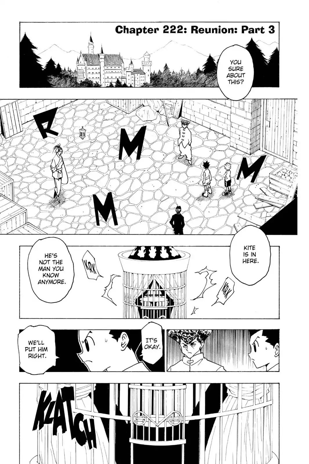 Hunter X Hunter chapter 222 page 1